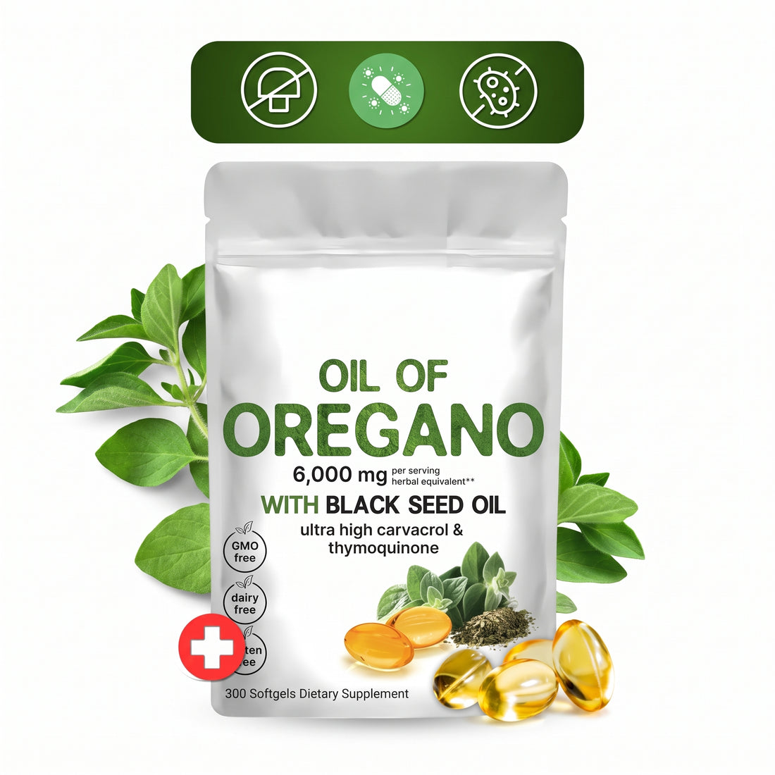 Cápsulas de Aceite de Orégano