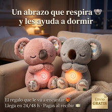 Peluche relajante koala que simula la respiración