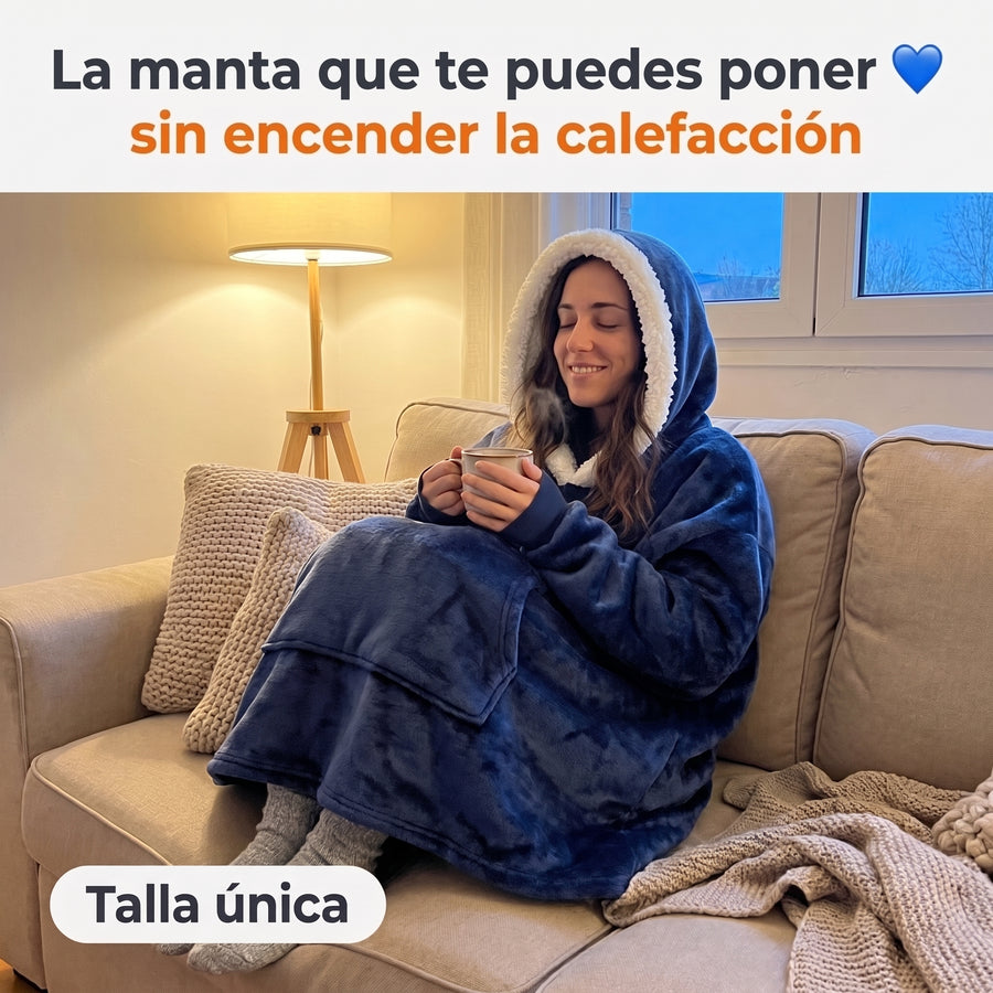 Batamanta Huggia, manta con mangas